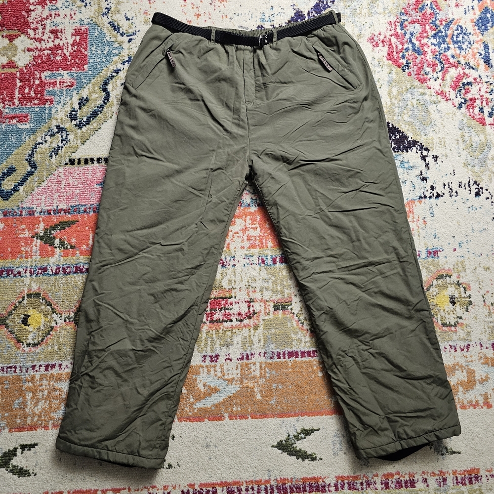 DRAKE WATERFOWL SYSTEMS Men's Pants Size 3XL XXXL Grren Shell 100% Polyester